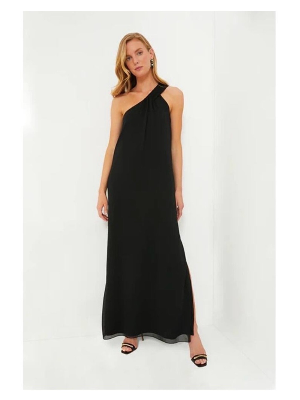 Pomander Place Tuckernuck Soleil Gown Black Sz M NWT